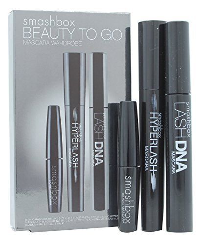 Smashbox Gift Set Hyperlash Mascara Blackout 9ml + Lash DNA Mascara Jet Black 9ml + Bionic Mascara J by Smashbox