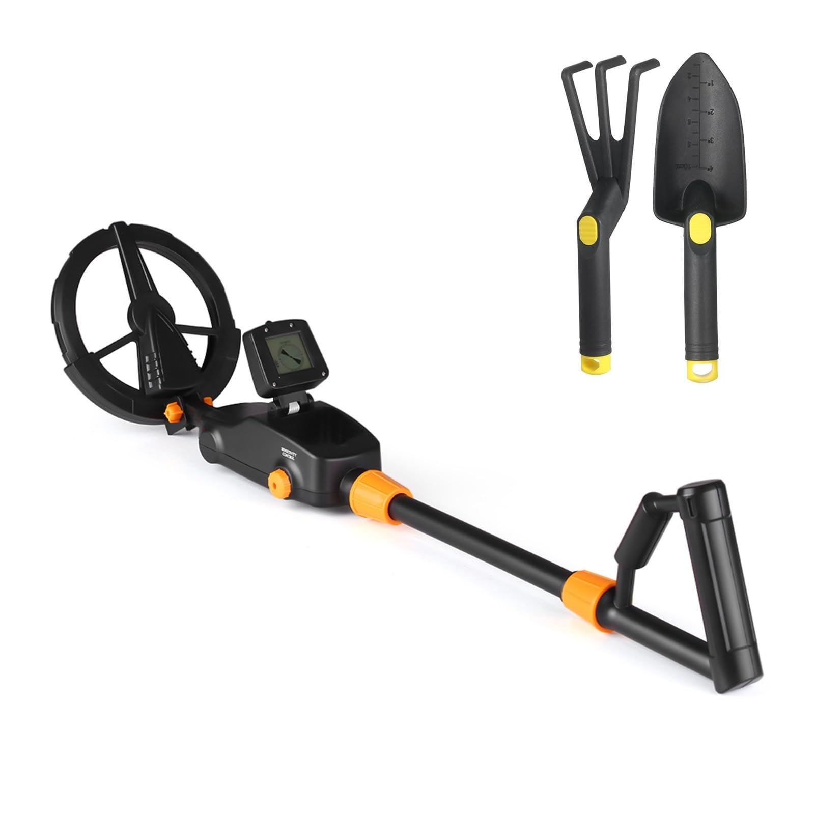 Metal Detector, MD1008A Metal Detector Gold Professional Pinpointer Gold Digger Treasure Hunter Tracker Seeker with Waterproof Search Coil(Intelligent Version 2000ml)