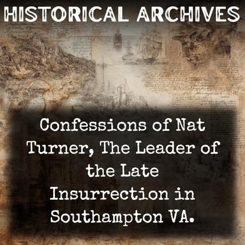 『Confessions of Nat Turner, The Leader of the Late Insurrection in Southampton VA.』のカバーアート