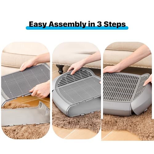Image of Neakasa Cat Pedal Step Stool with Filter Function, Easy to Clean Cat Litter Tray for M1 Open Top Self-Cleaning Litter Box