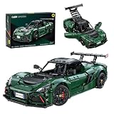CADA Bricks Lotus Exige Cup 430 Supercar 1:8 Scale Building Kit – 3,730 Pieces, Large 21 Inch Race Car Model, Advanced Collector Construction Set for Adults and Teens 14+