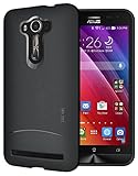 TUDIA Full-Matte ARCH TPU Bumper Protective Case for Asus ZenFone 2 Laser 5.5 Inch (ZE550KL) [Not For ZE601KL 6.0 Inch] (Black)