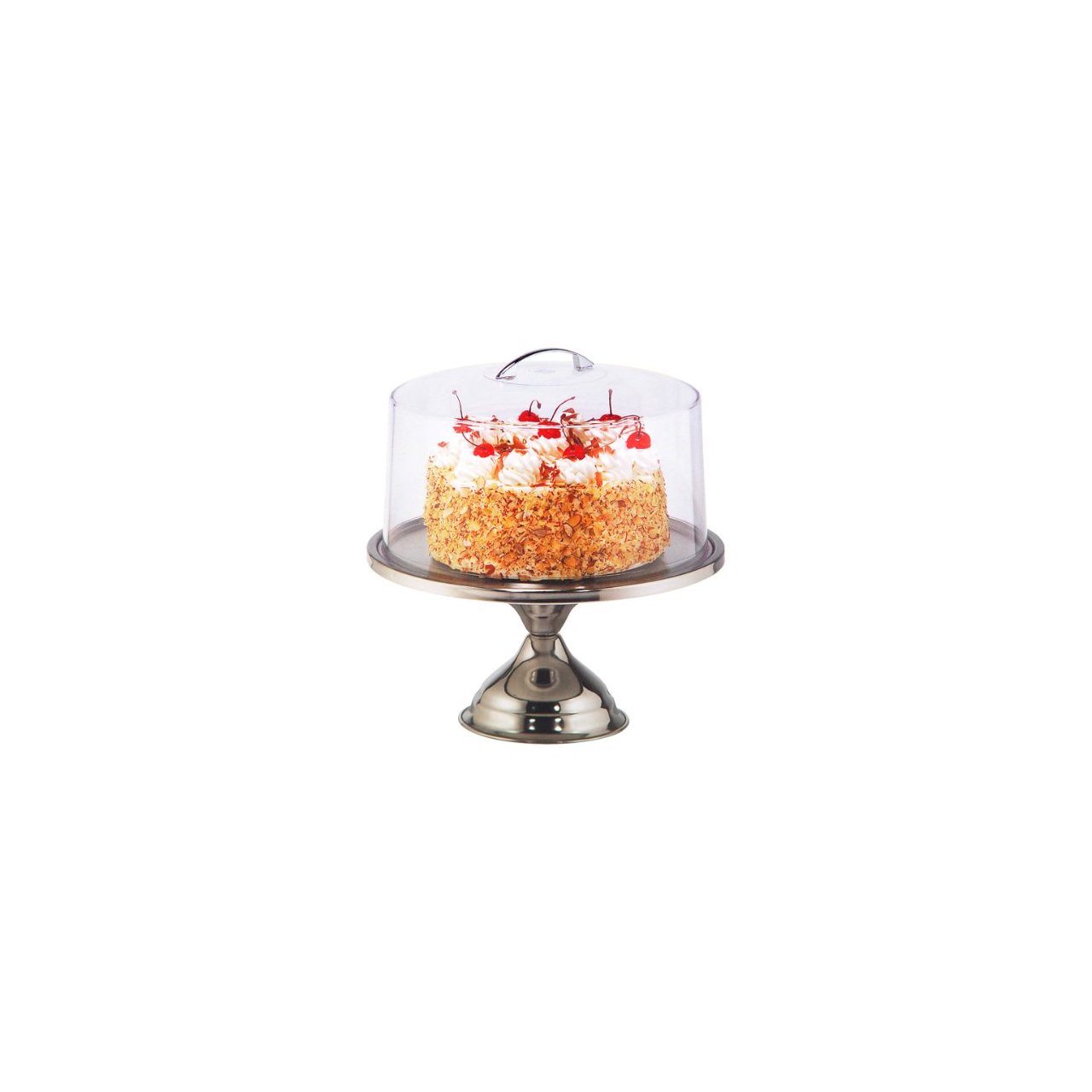 TableCraft Products H821422 Combo Pack Cake Stand/Cover