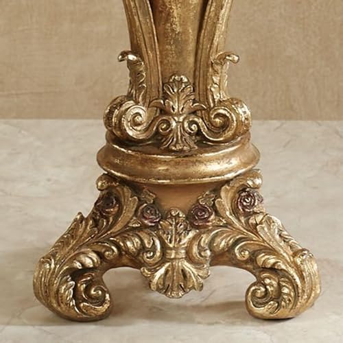 Touch Of Class Angelique Ornate Candleholders Aged Gold Set Of 3 thumb #2