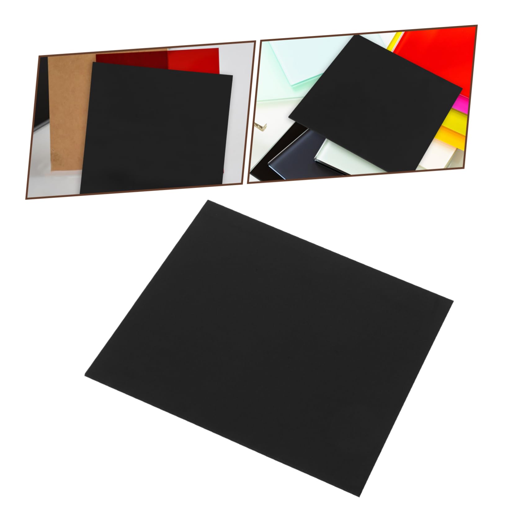 Acrylglasplatte Spiegel für Schwarze Bastelprojekte und Selbstgemacht