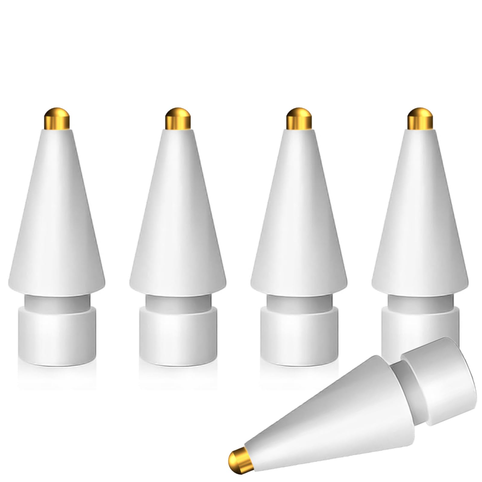 MMOBIEL 1.0mm Metal Pencil Tips Compatible with Apple Pencil 1st