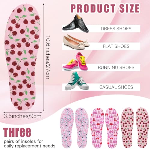 Image of 3 Pairs No Show Socks Sockless Shoe Liners Women