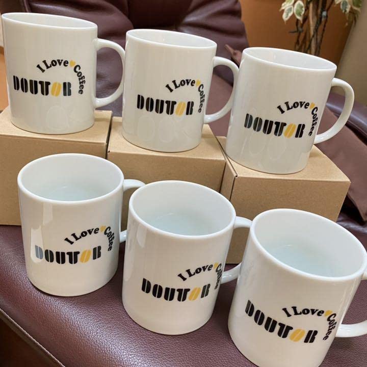 Amazon.co.jp: DOUTOR COFFEE ドトール マグカップ6点セット : ホーム