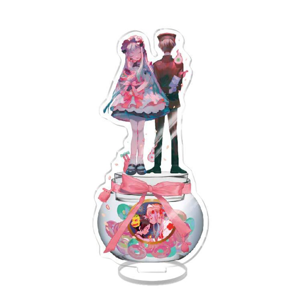 Xinchangda Toilet-Bound Hanako-Kun Figure Acrylic Stand Anime Yugi Amane/Yugi Tsukasa/Yashiro Nene Model Statue Desktop Display Standing Figures