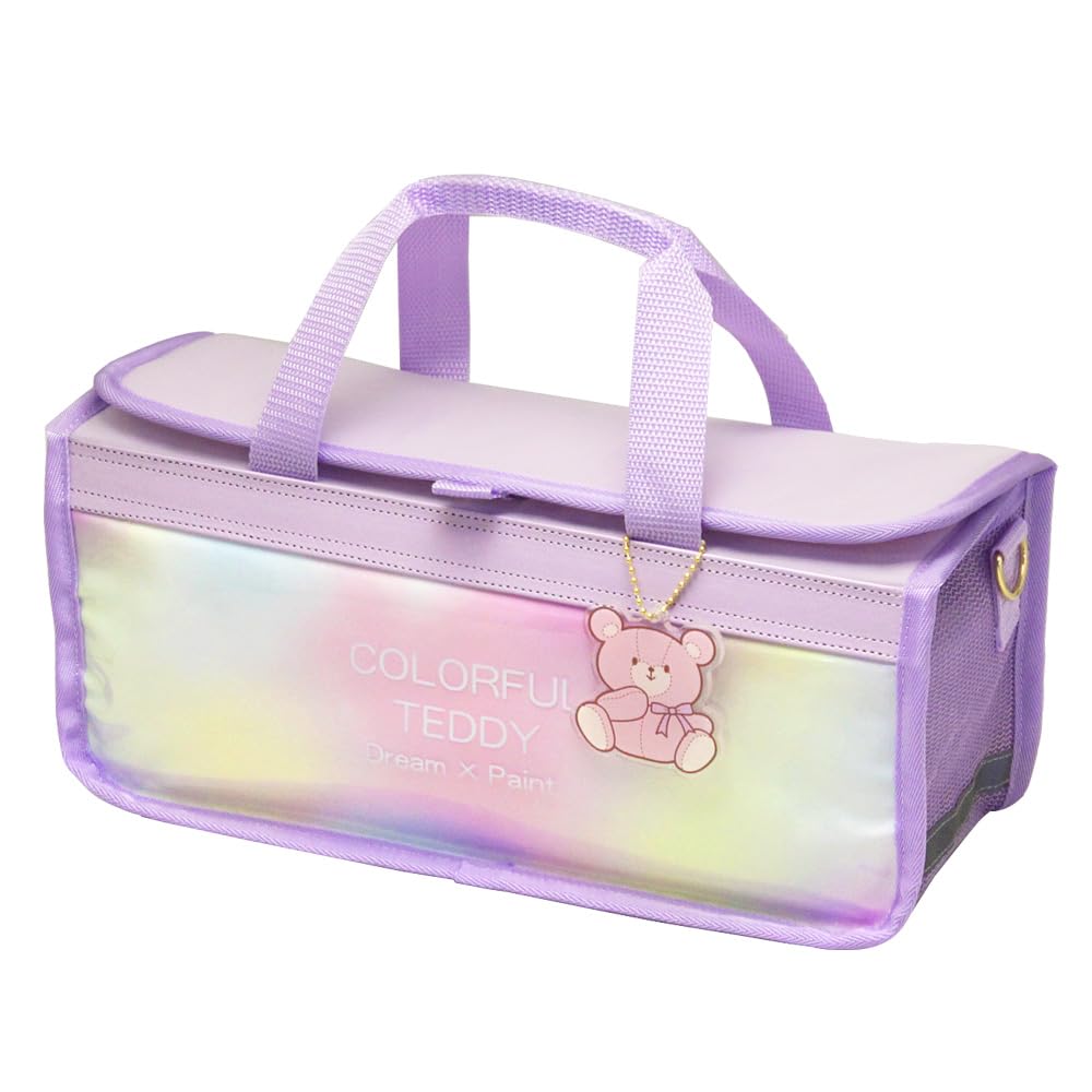 Watercolor Paint Set with Teddy Bear Bag, 12 Colors