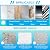 Knightsacoustic 300 PCS Double-Sided Adhesive Tape for Acoustic Soundproofing Foam Panels, Heavy Duty Wall Panel Square Adhesive Pads, Pad Mounting Adhesive Double-Sided Tape Wall Sticky for Hanging