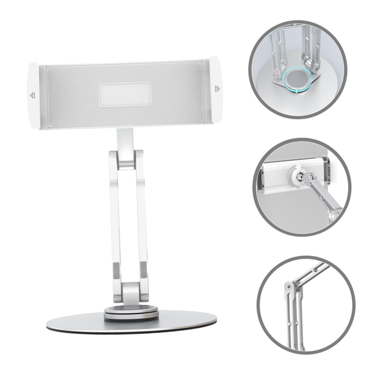 Sewroro Support pour Tablette Pliable Support de Bureau Réglable pour Tablette