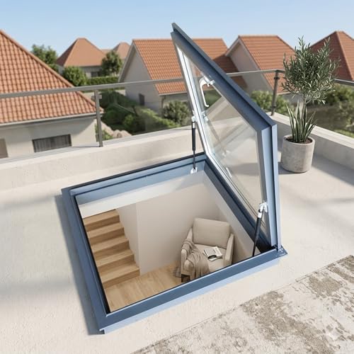 Ventana de techo manual para transformar tu terraza o altillo en un espacio luminoso 2