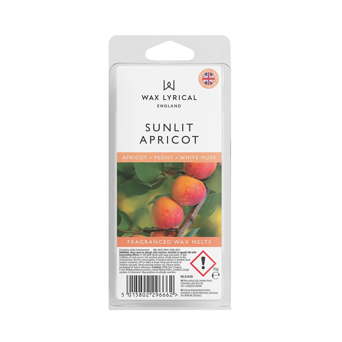 Wax Lyrical Sunlit Apricot Wax Melts
