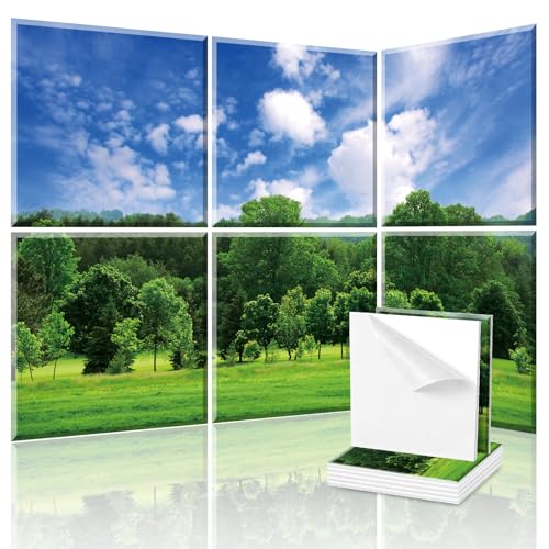 Zylithic Acoustic Wall Panels 6 Pack, 72X48 Inches Large Sound
