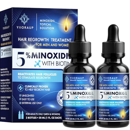 5% Minoxidil Hair Growth Solution for Men & Women