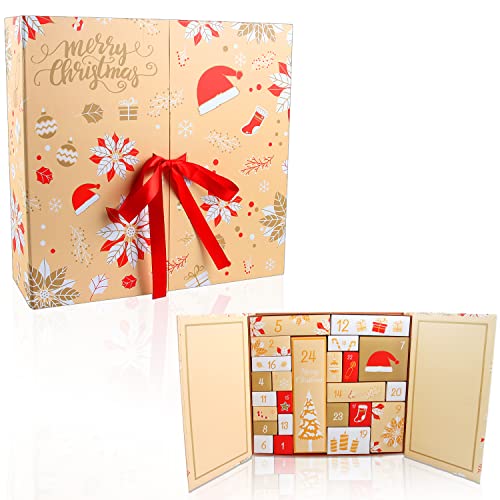 Calendario Dell'Avvento, Calendario Dell'Avvento da Riempire, Calendario Dell'Avvento Fai Da