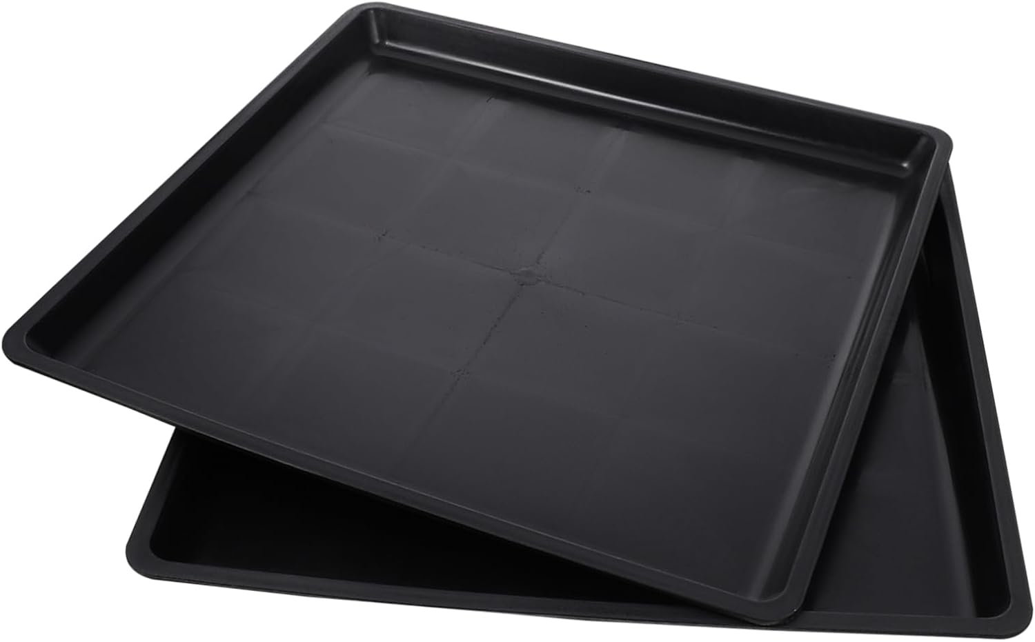 BUGUUYO 2pcs Tray Black Boots Pet Pan Floor Liners Dog