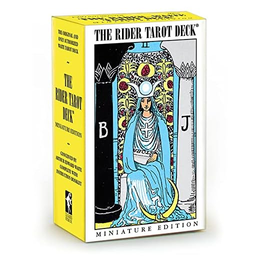 Miniature Rider-Waite Tarot Deck