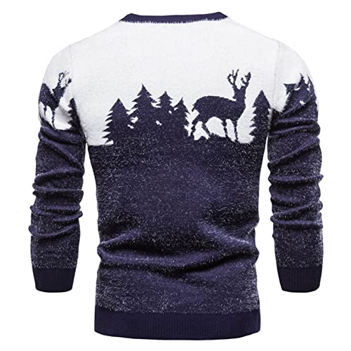 Pulls de laine tricoté chaud homme pull-over épais pour hiver - 6