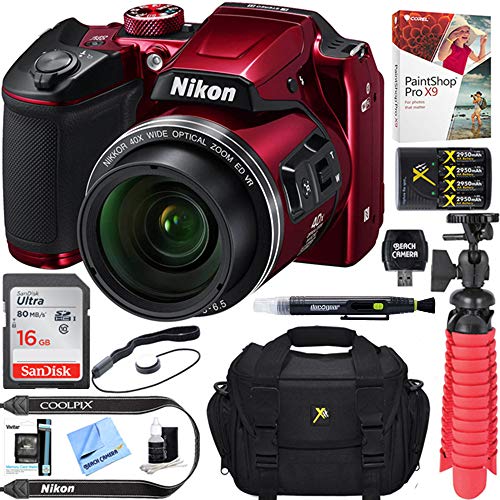 Nikon COOLPIX B500 16MP 40x Optical Zoom Digital Camera w/Built-in Wi-Fi NFC