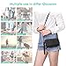 nuoku Women Small Crossbody Bag Cellphone Purse Wallet with RFID Card Slots 2 Strap Wristlet(Max 6.5'')(Black)