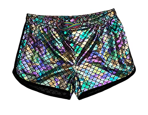 Short de course LGBTQ Gay Rainbow Panda taille S pour le running d'été