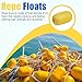 OROOTL Rope Floats Marine Buoy Float, 4/8pcs Crab Trap Floats Buoys Fishing Marker Buoy Plastic Water Buoy for Boats Pool Kayak Crabbing Dock Ski Anchor