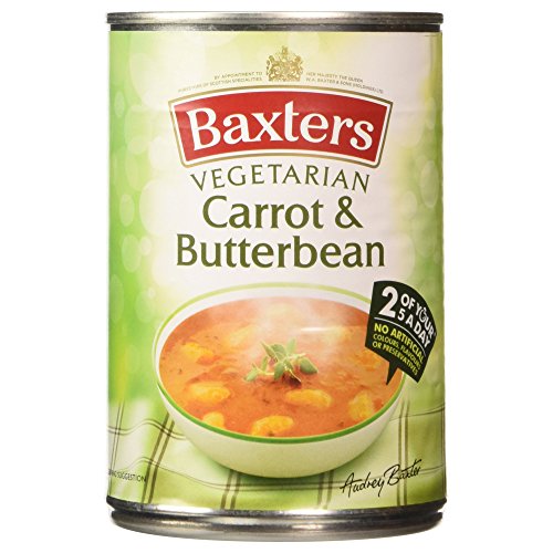Baxters Carrot and Butterbean Vegetarian Soup 400g