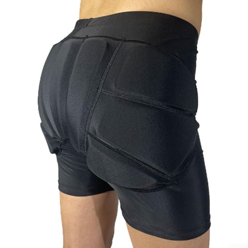 Shorts Nylon Spandex Acolchados para Esquí y Patinaje