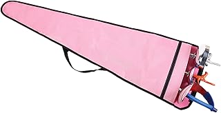 Bolso De Espada De Esgrima, Bolsa De Almacenamiento De Esgrima, Mochila Doble De Espada, Bolsa De Almacenamiento De Tela Oxford Resistente Al Desgaste, Puede Contener Do(Size:109.5×33cm,Color:rosado)