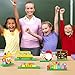 Jansun 6 Pack Back to School Table Decorations First of School Wooden Centerpieces Ready to Learn Pencil School Bus Table Signs for Classrooms Office Home Teachers Party Table Decor