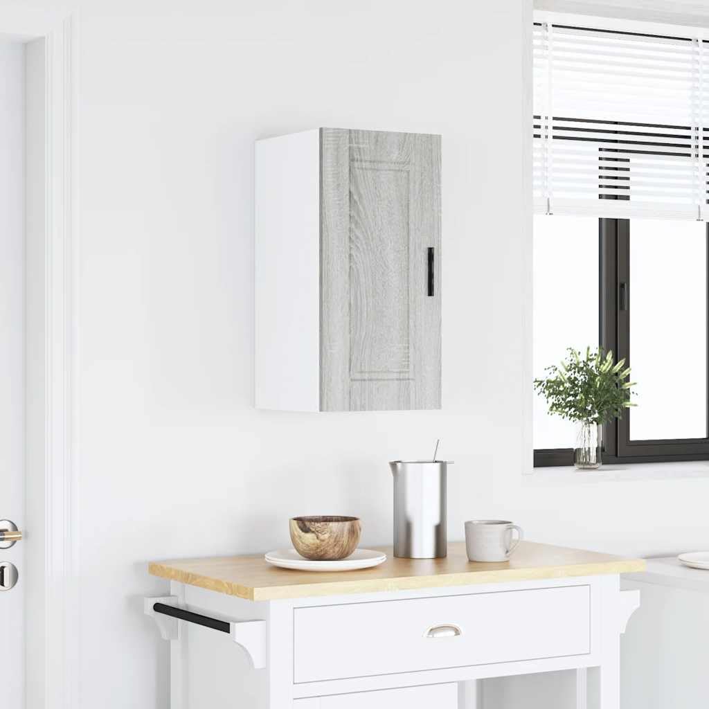 Armoire de cuisine suspendue Porto Gris Sonoma 30 x 31 x 60 cm