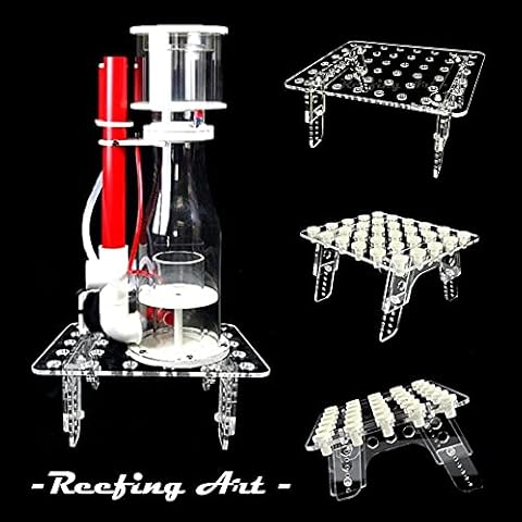 Reefing Art Skimmer Stand/Frag Rack Stand/Multi Function Stand (9" x 7" Clear / 30 Frags) Cover