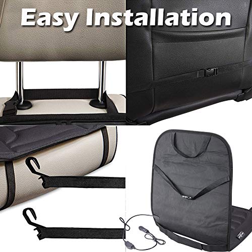 Big Hippo Car Seat Cushion, Car Seat Pad Cover Pain Relief for Auto Driver Seat Office Chair Home Use for All Seasons - Thumbnail 4
