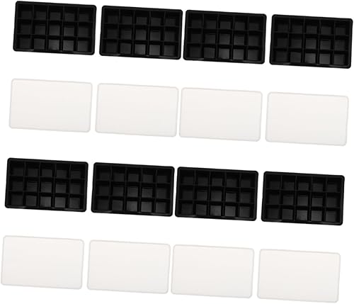 HOMSFOU Bandeja de hielo para congelador, bandeja de hielo de diamante, bandeja de hielo de cocina, molde de para resina moldes de hielo para