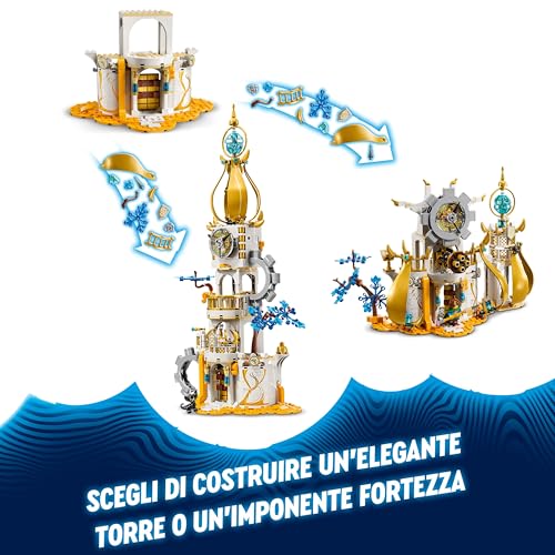 DREAMZzz 2 in 1 La Torre di Sandman, Castello Giocattolo Trasformabile, Aiuta i Personaggi a Difendere la Fortezza, Regalo per Bambini e Bambine da 9 Anni con Animali e Creature Mitiche 71477 - Lego - Immagine 3