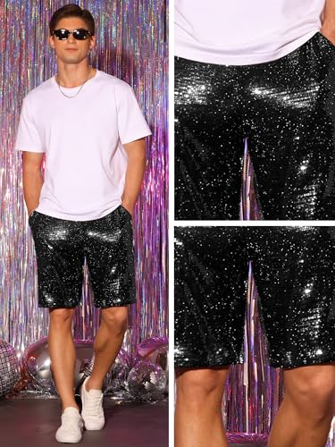 Short à paillettes homme pour un look de soirée sans inconfort - 4