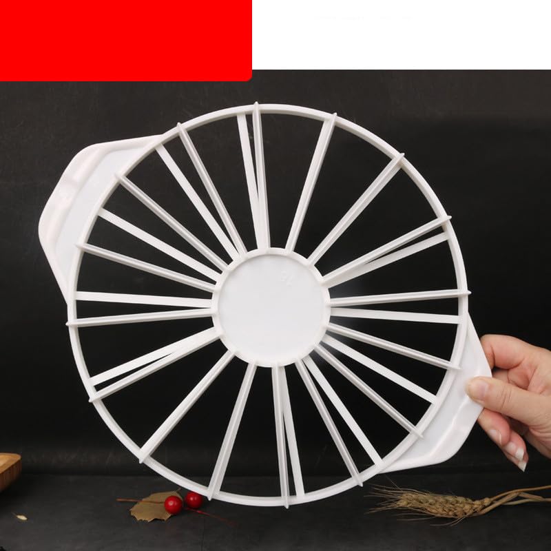Marqueur de portion double face pour gâteau de 25,4 cm - 5