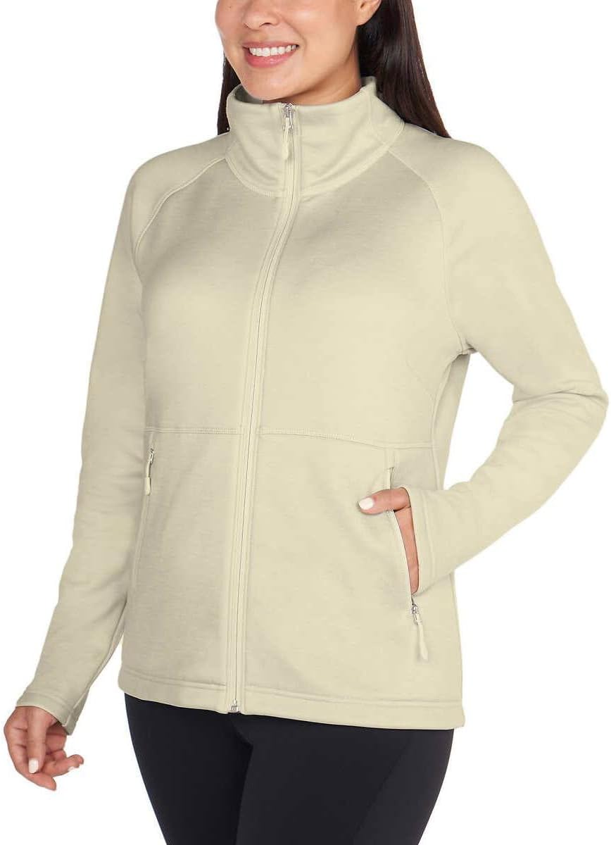Kirkland Signature Women's Full Zip Fleece Jacket - Image 2