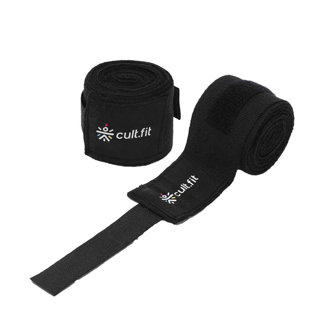cult Premium Boxing Hand Wraps 180" inch Durable Polyester & Cotton Blend, Breathable, Elastic, Thumb Loop & Velcro Closure, Wrist Support & Knuckle Protection for Boxing, MMA, Muay Thai, Karate-image-5
