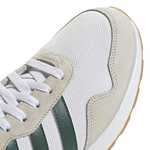 adidas Herren Run 60S 4.0 Shoes, FTWR White/Collegiate Green/Grey One, 46 EU – Ansicht 4