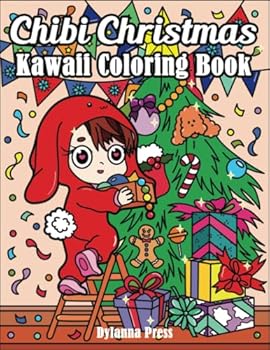 Paperback Chibi Christmas Kawaii Coloring Book