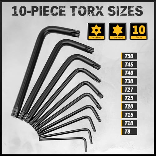 image for ELEAD Hex Key Allen Wrench Set: 41-Piece Hex and Torx Key Set with Tor