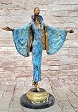 Art Deco by J. Erte Handcrafted Hot Cast Museum Quality Artwork Bronze Sculpture Artwork Gift Sale Decor by Think Bronze