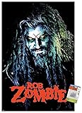 Trends International Rob Zombie - HellBilly Wall Poster, 22.375' x 34', Poster & Push Pin Bundle