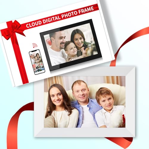 Szslg Frameo Digital Picture Frame Wifi -10.1 Inch Digital Photo Frame With 32Gb Storage Sd Card Slot Desktop,Ips Touch Screen thumb #7
