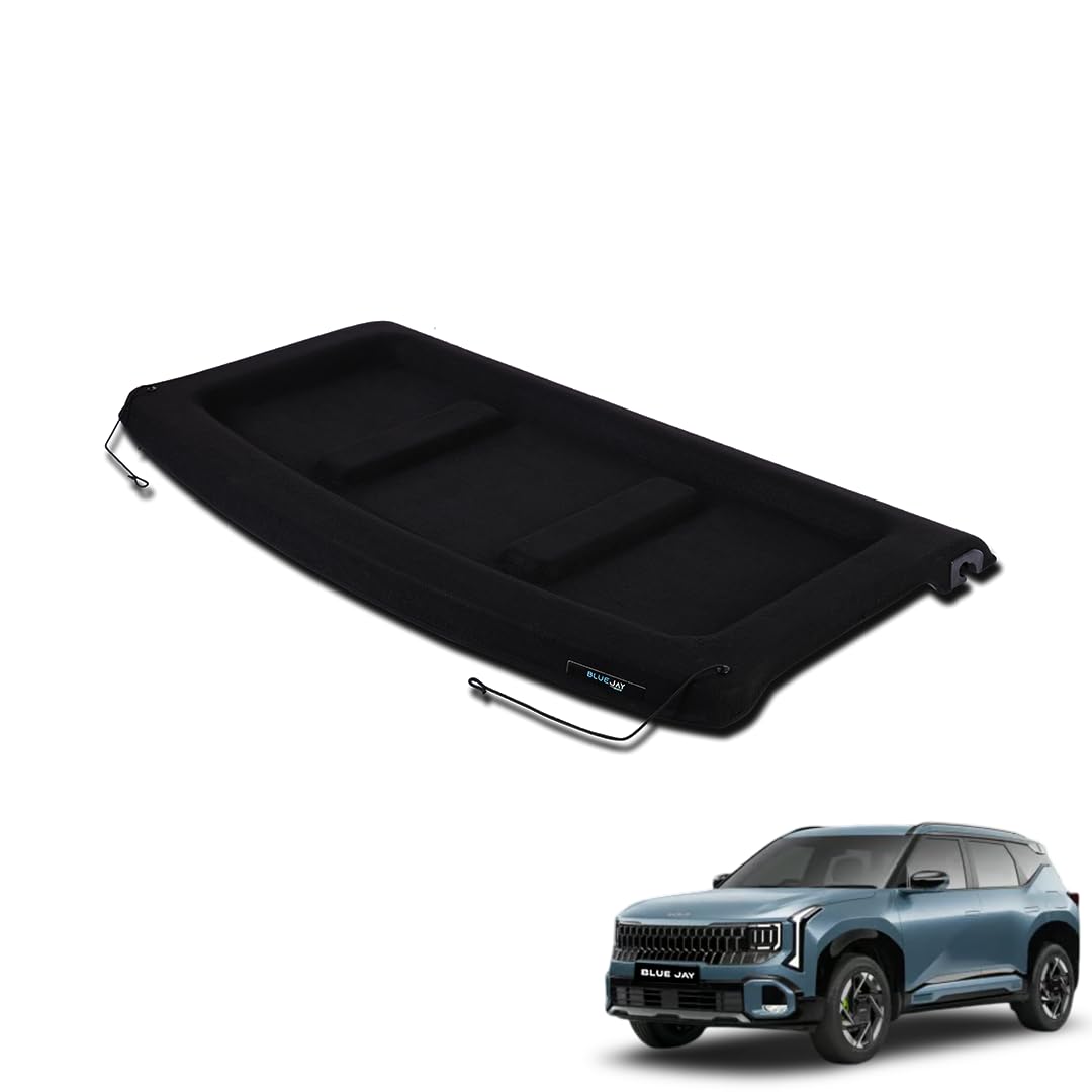 Blue Jay Parcel Tray/Dicky Tray Compatible for NEW SELTOS (JAN 2026-TILL Date) | Injection Moulded OEM Type Adjustable Parcel Tray | Rare Luggage Cover | Black!-image-45