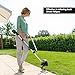 Ergonomic Weed Eater Handle Extension Back Saver Upgraded String Trimmer Replacement Parts Universal Lawn Trimmer Grip Handle for Yard Weedeater Handle