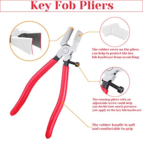 Shynek - Set di 50 portachiavi con cordino da 2,5